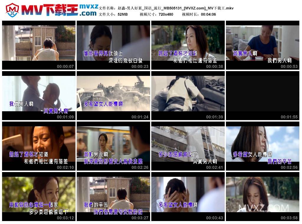 赵鑫-男人好累_国语_流行_MB505131